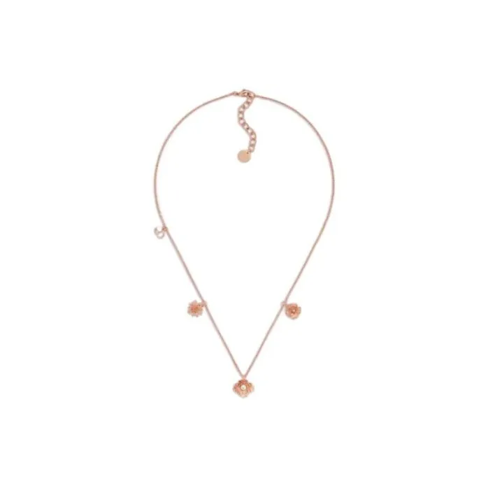 DIOR Металлические ожерелья Женские Розовое золото