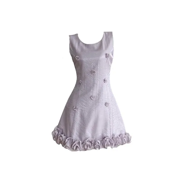 AHDO Фиолетовые Женские Платья без Рукавов