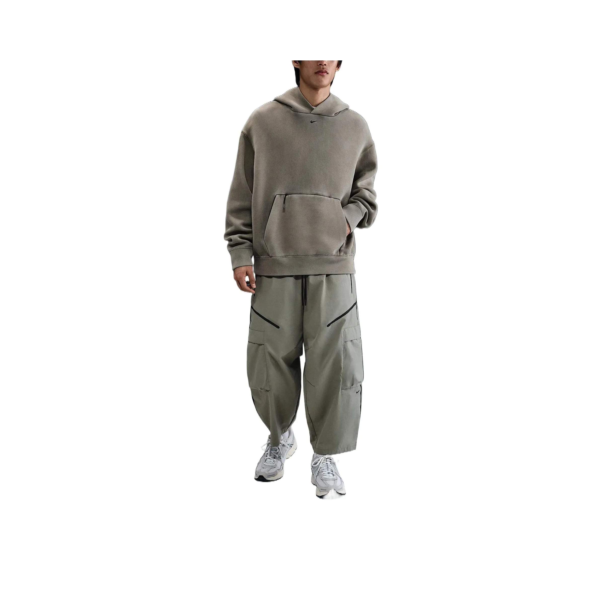 Nike Tech Sports Pants Men's Light Army Green/Black
