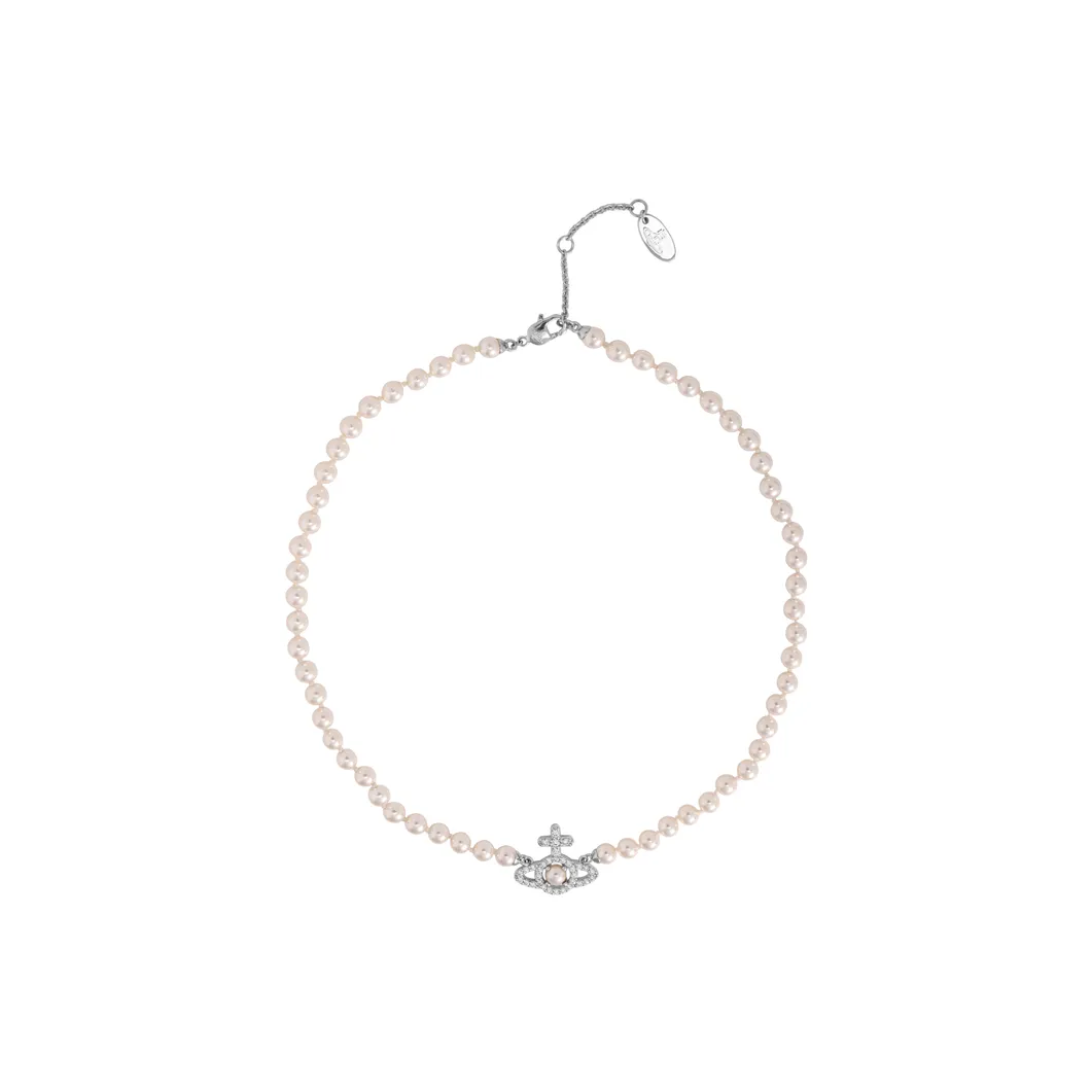 Vivienne Westwood Mini Bas Relief Pearl Necklace
