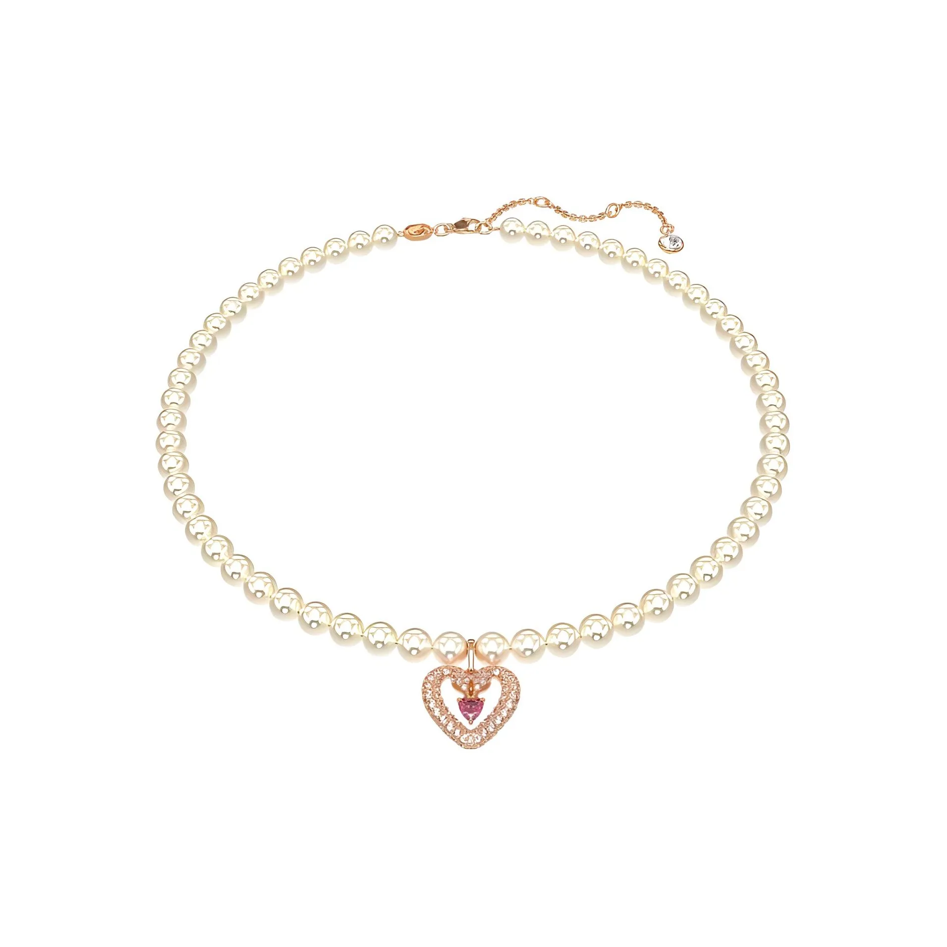 Swarovski Una Кристальные ожерелья Женские Белые