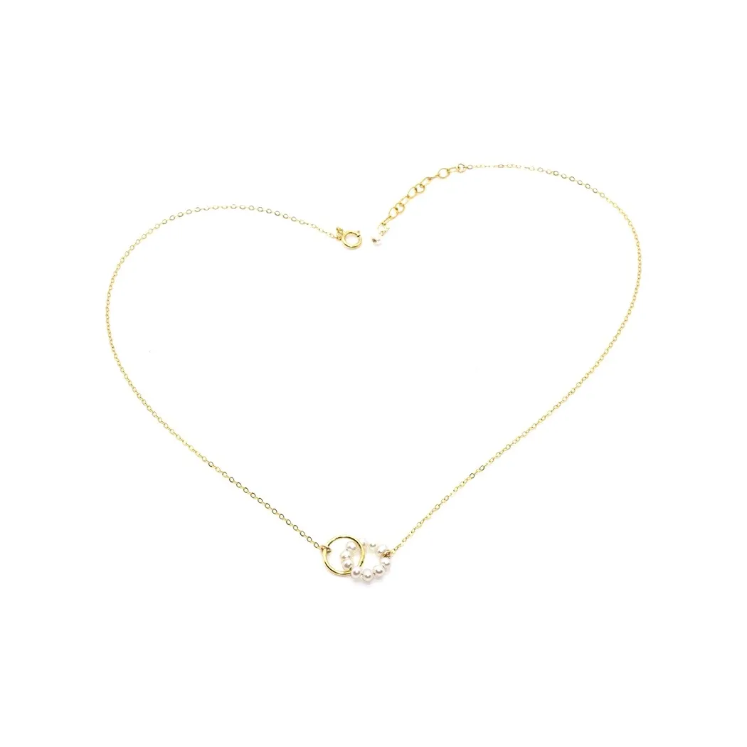 KING OF BLING Титановая сталь Искусственная жемчужина Ожерелья Женские Год Змеи