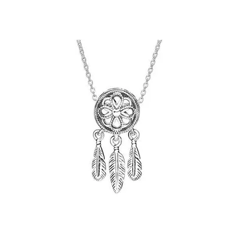 Pandora 925 Sterling Silver Necklaces Women's Silver