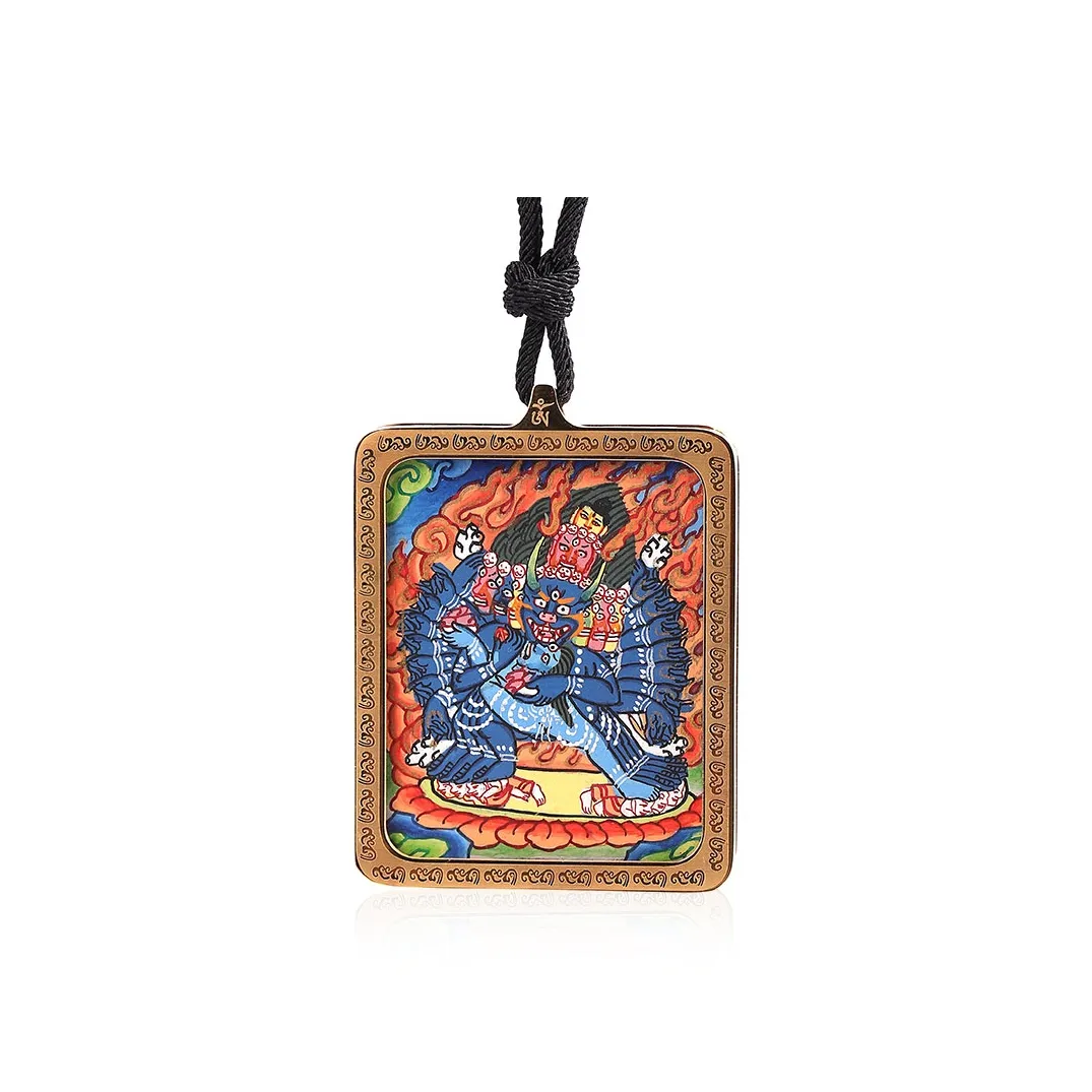 Murmur King Kong Tank Новый китайский стиль Китайская модная тенденция Ожерелье Унисекс