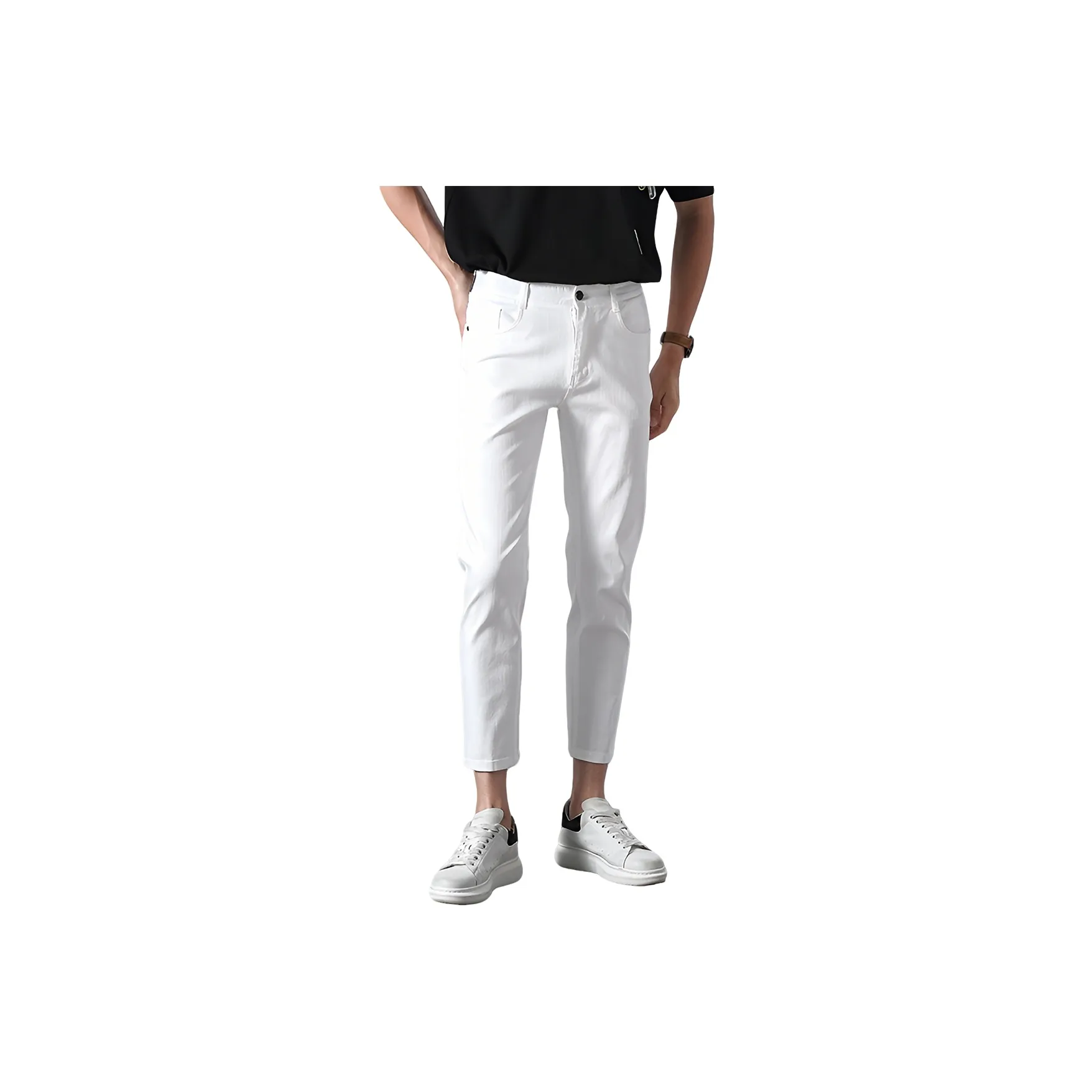 NDU Jeans Men's White