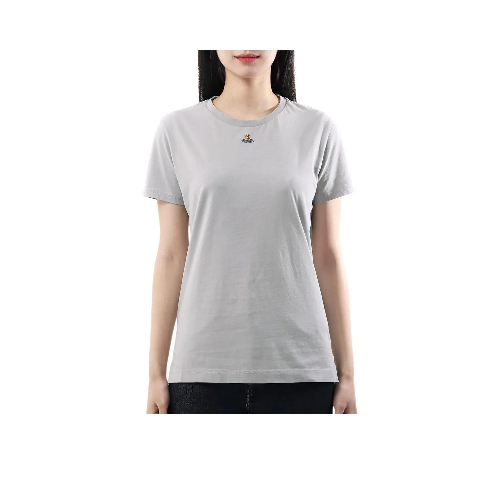 Vivienne Westwood Orb embellished Cotton T shirt