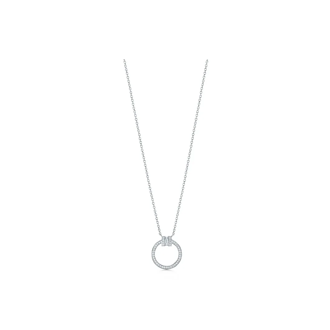 TIFFANY & CO. T Necklaces Women's