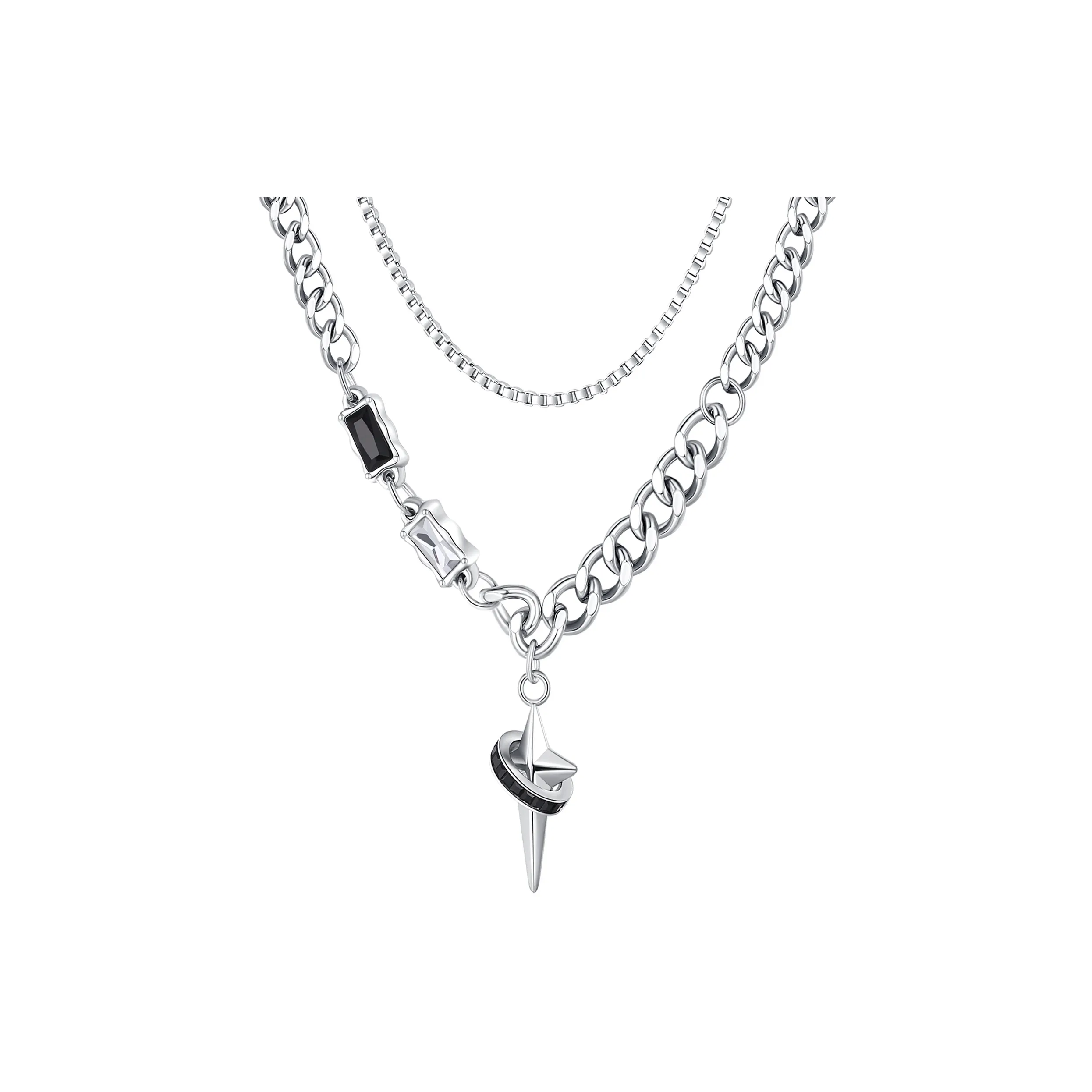 ENFANTIN Титановые стальные ожерелья унисекс