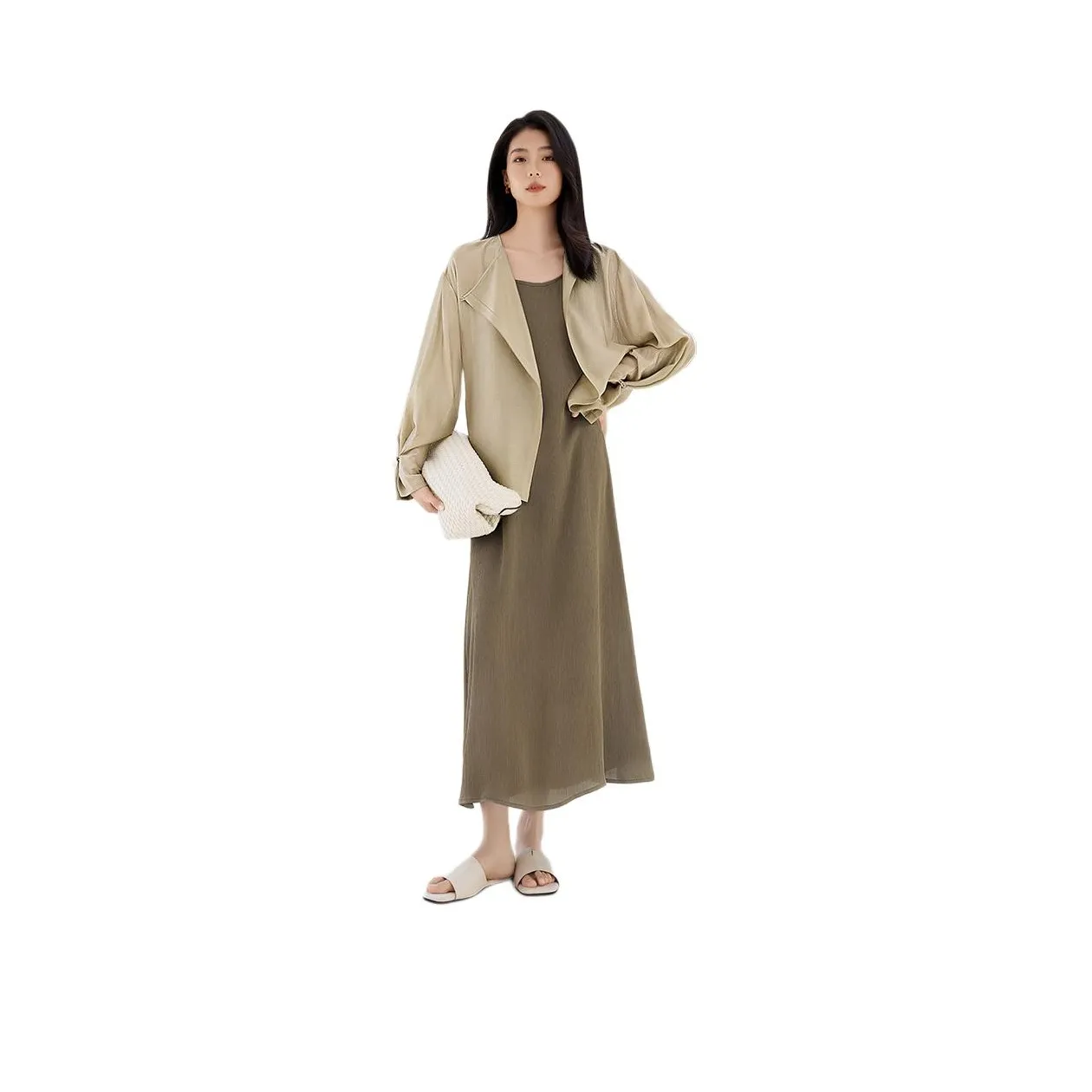 IHIMI Shirts Women's Honey Tea Brown