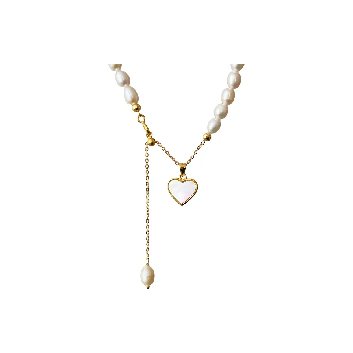 Love Pearl Necklaces Women's
