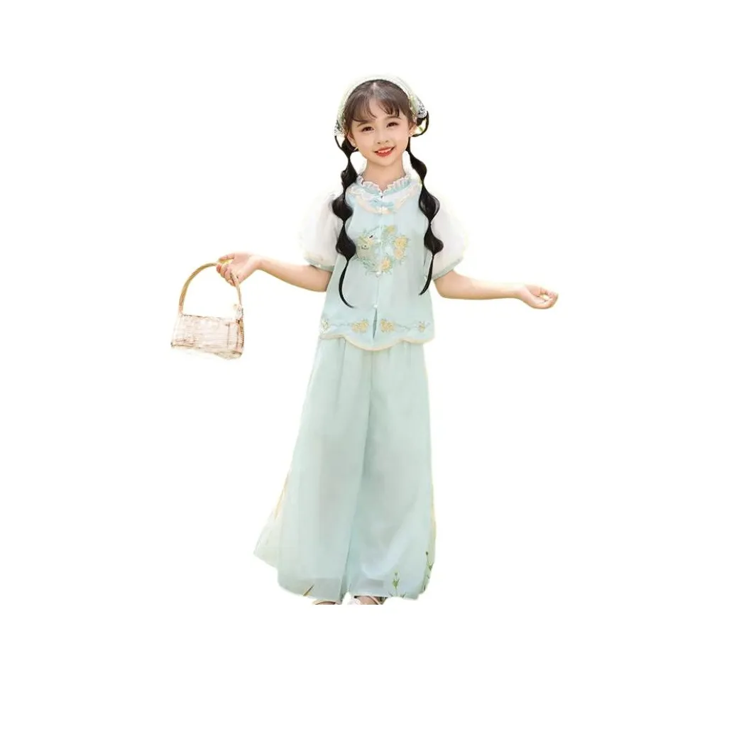 La Cergo Ханьфу Цвет изображения Комплекты Одежда Детская