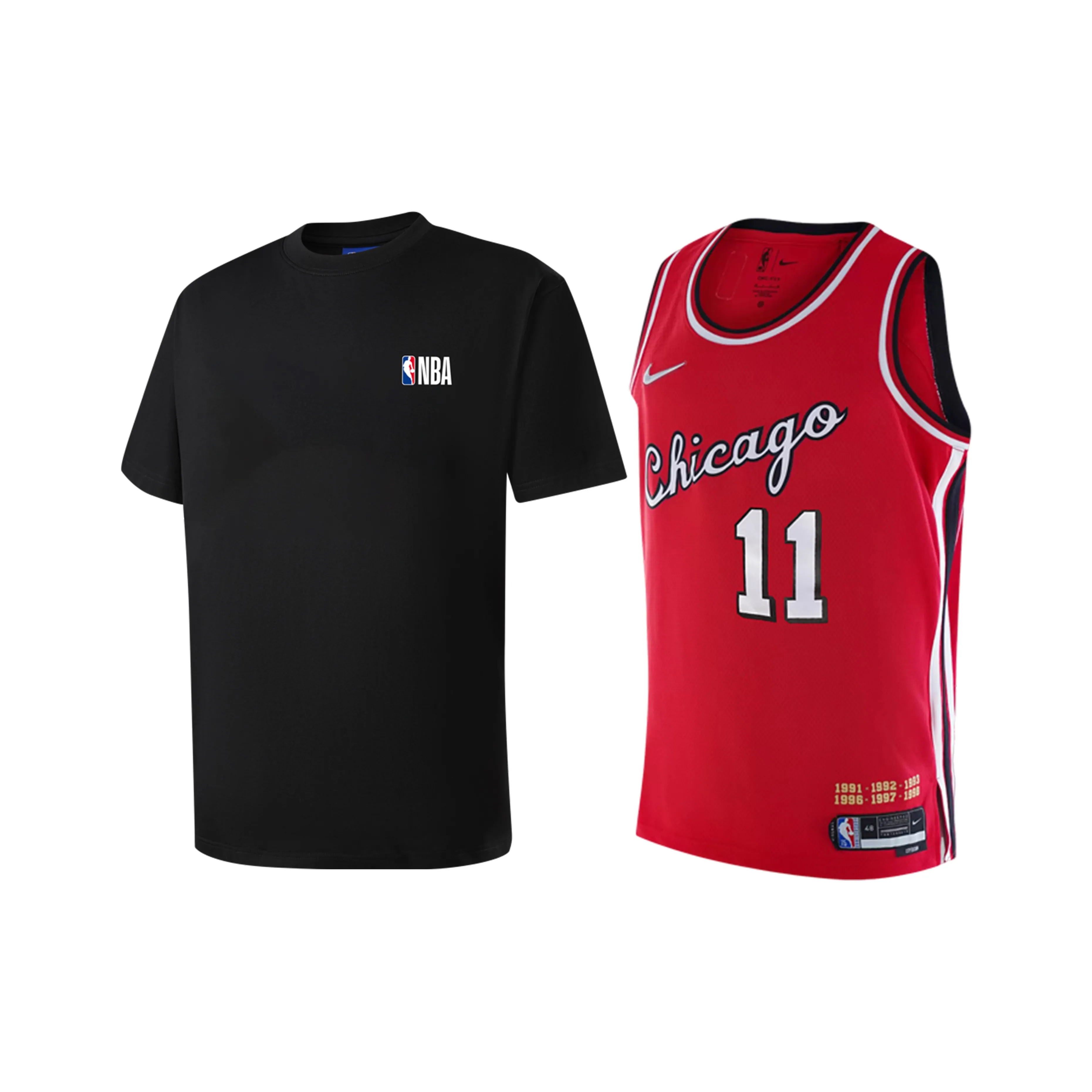 NBA x Nike Chicago Bulls Повседневная Спортивная Одежда Унисекс