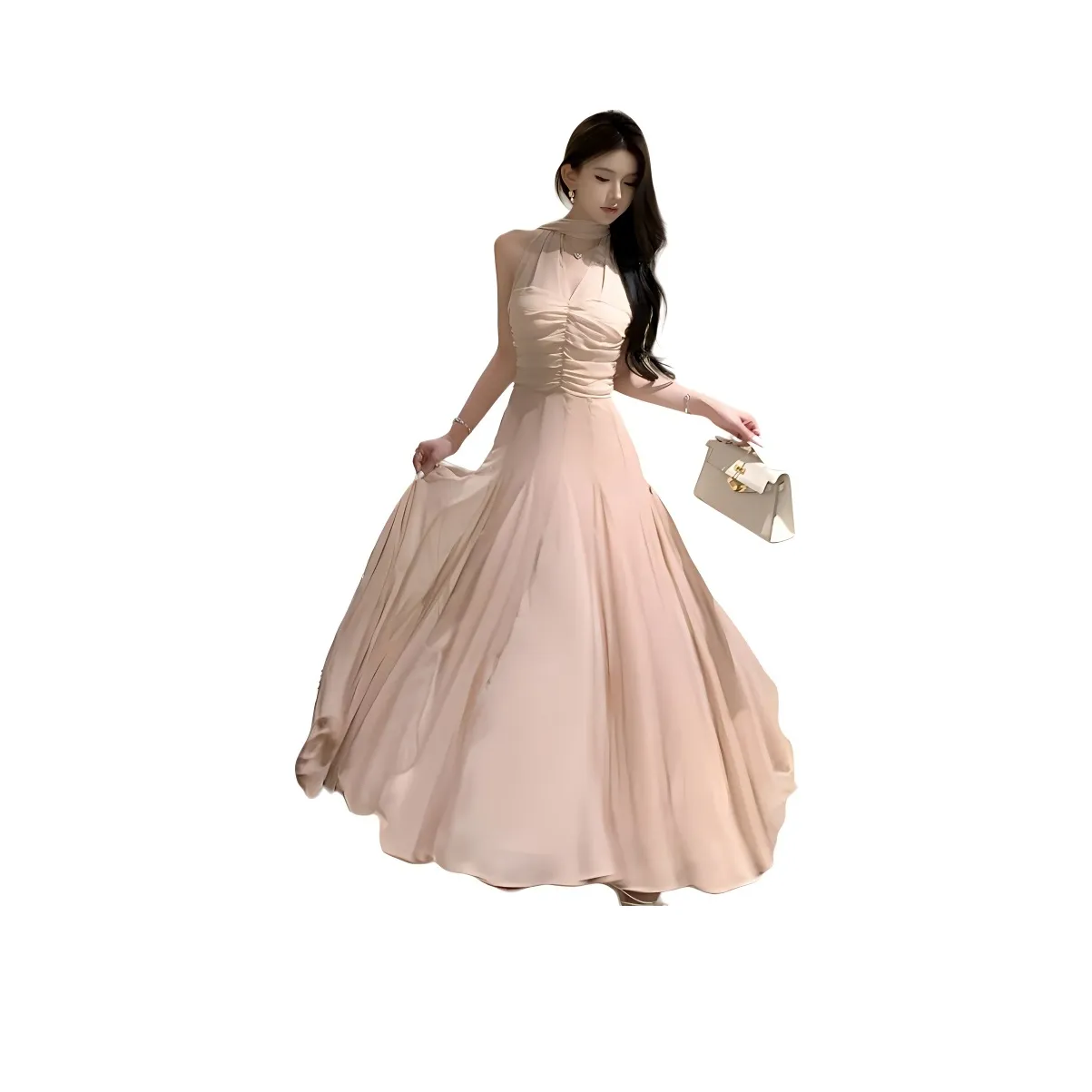 MORii Без рукавов Платье Женское Цвет на изображении