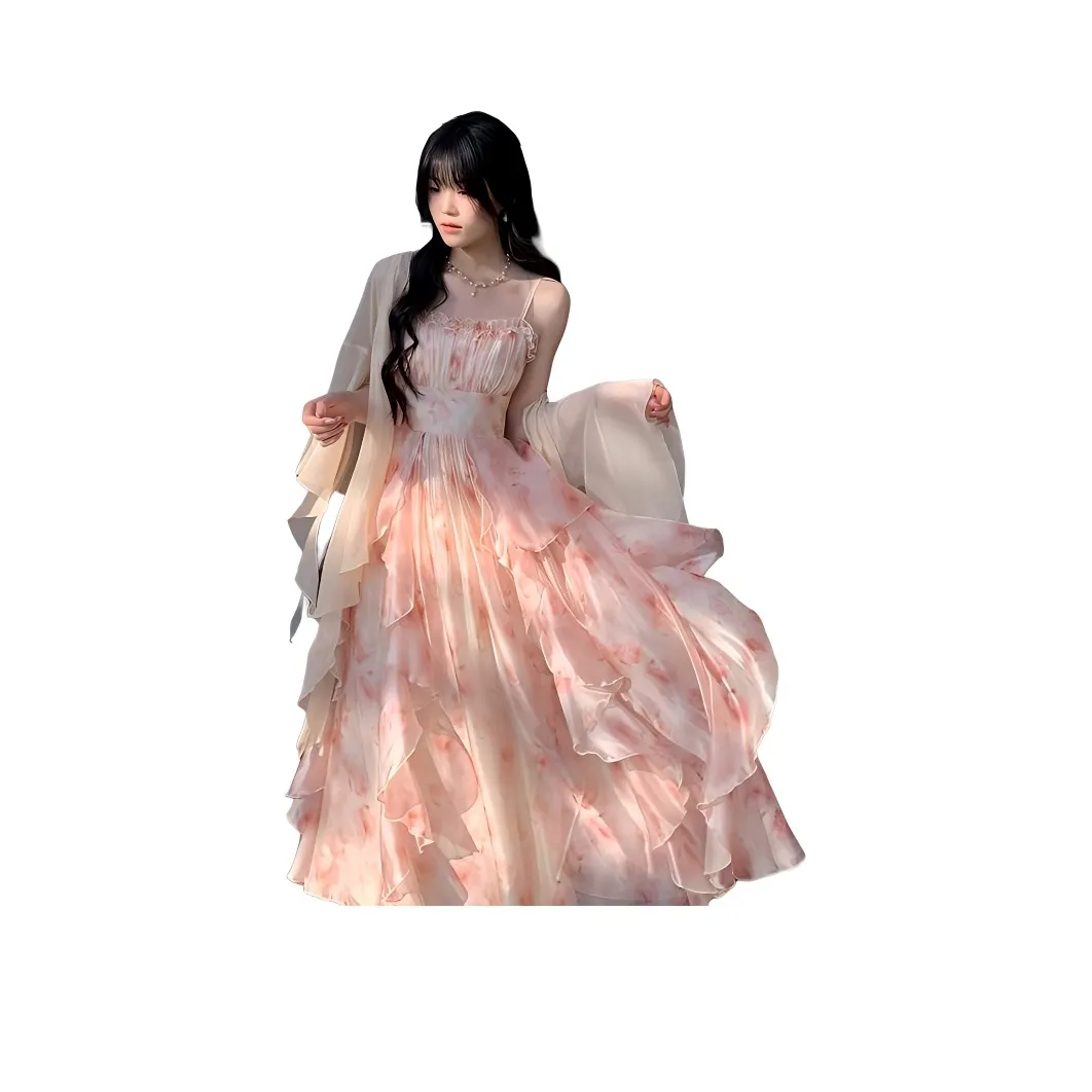 MORii Розовый Женский Комплект с Юбкой