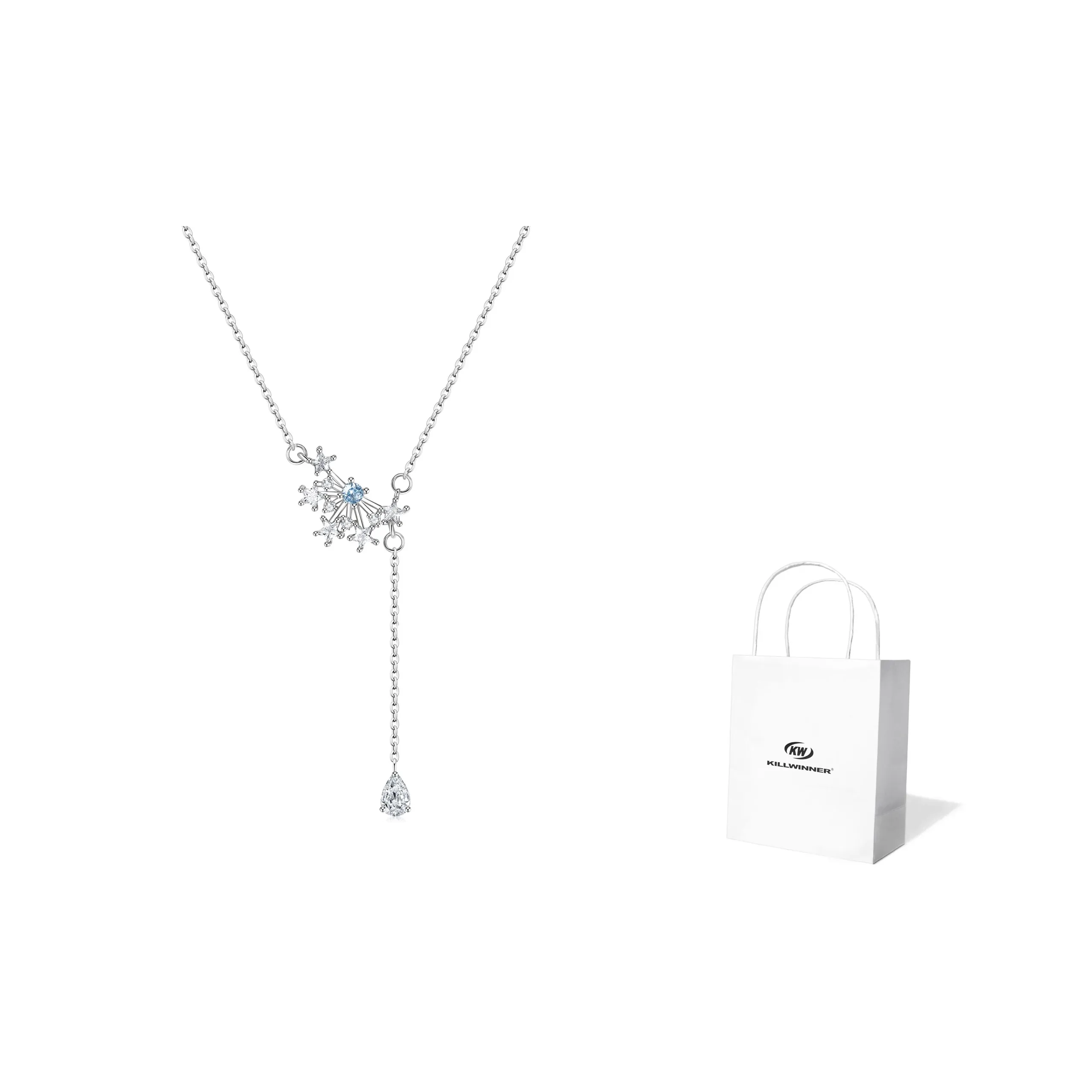 KILLWINNER Циркон Ожерелье Женское