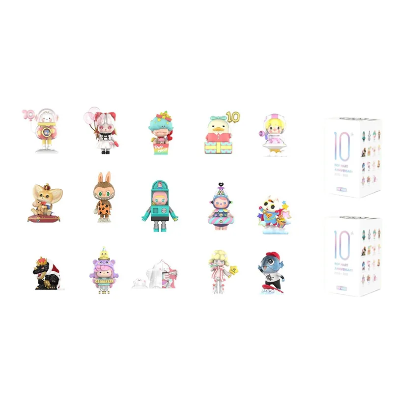Поп Маркет 10-й Юбилей Ограниченная серия Слепые коробки Целая коробка 15 шт