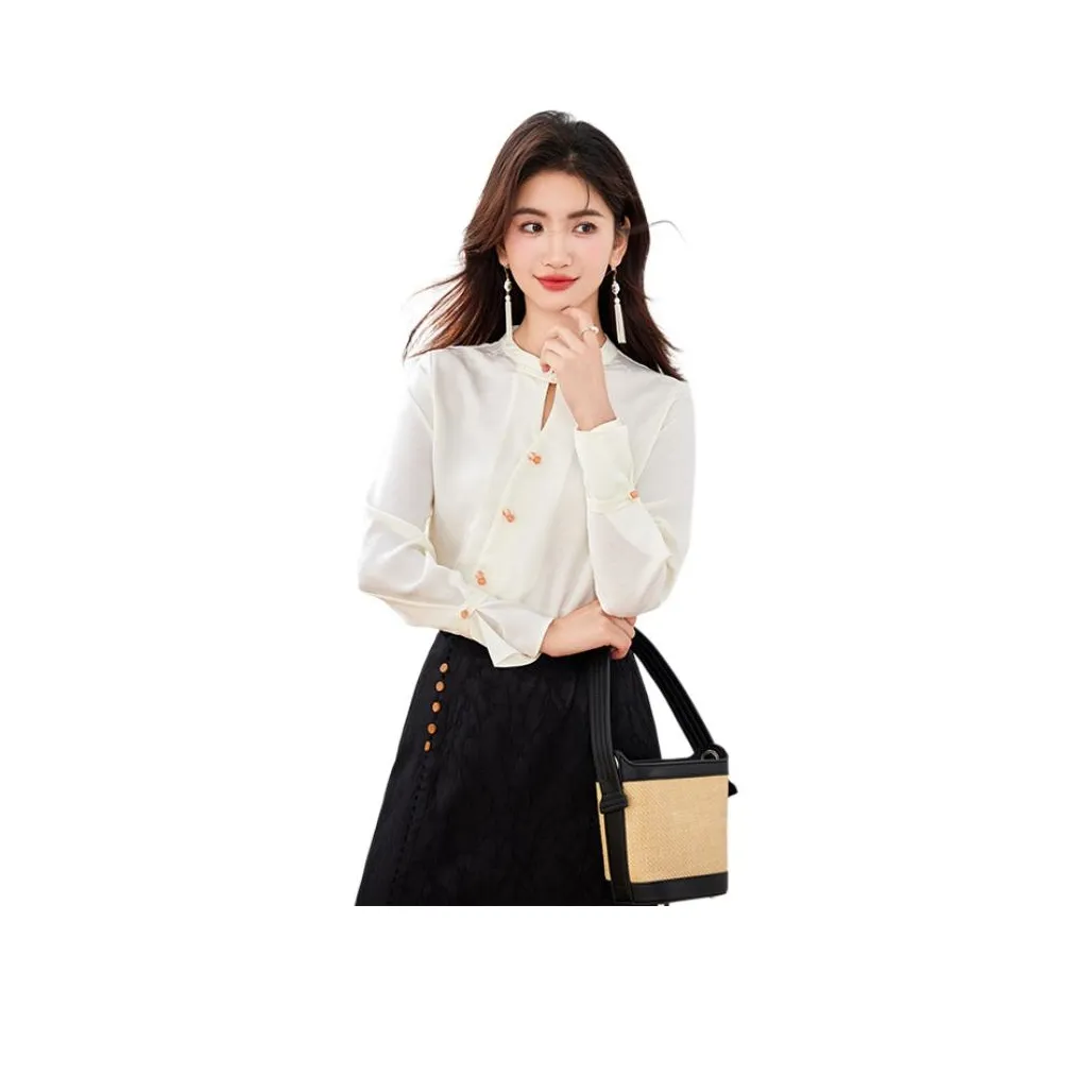 La Chapelle Рубашка Женская Белая