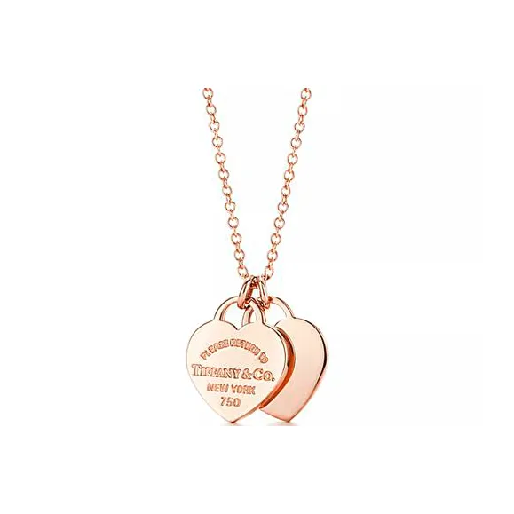 TIFFANY & CO. Return To Tiffany Collection 18K Rose Gold Necklaces Women's