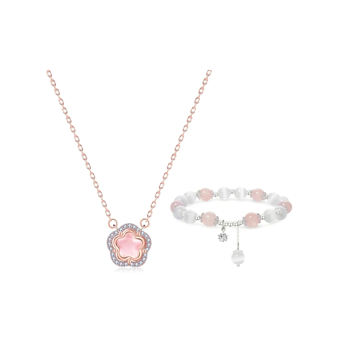 MISS TOOYA Стекло Кошачий глаз Ожерелья Женские