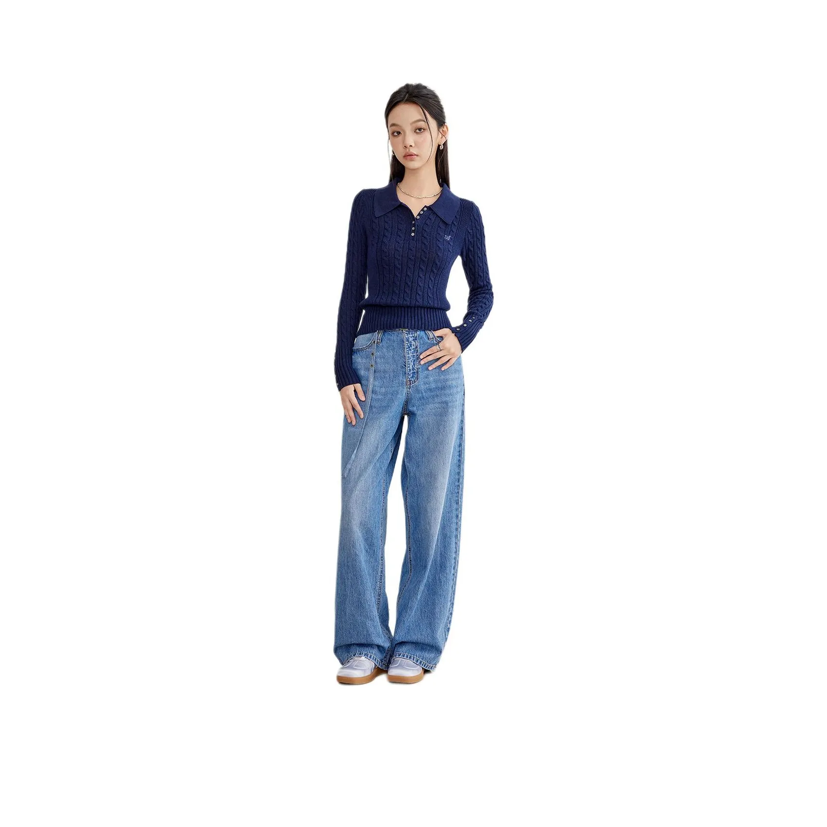A21 Jeans Women's Light Medium Blue