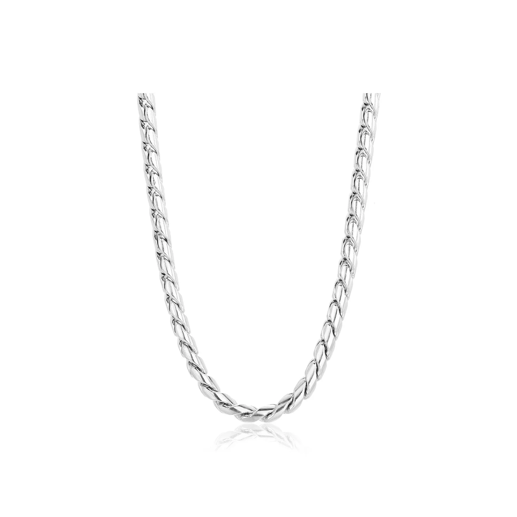 KOOGIS Титановые стальные ожерелья унисекс