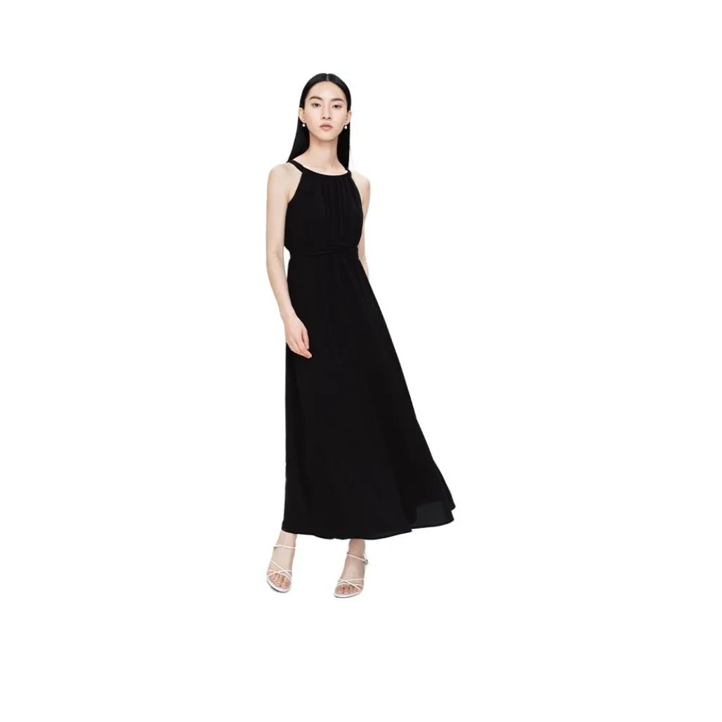 TKY SHOP Sleeveless Dress Women's Black