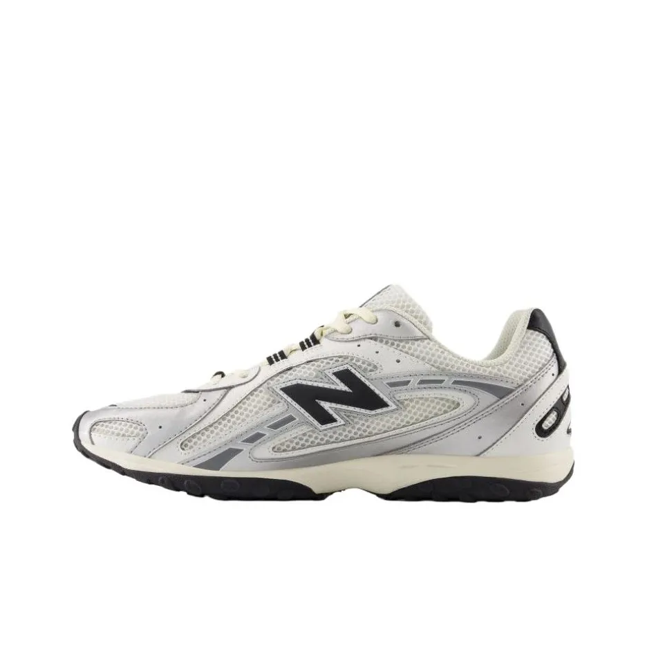 New Balance совместная коллекция Sports Life Abrasion Resistant Support Low Top Casual Unisex White Silver