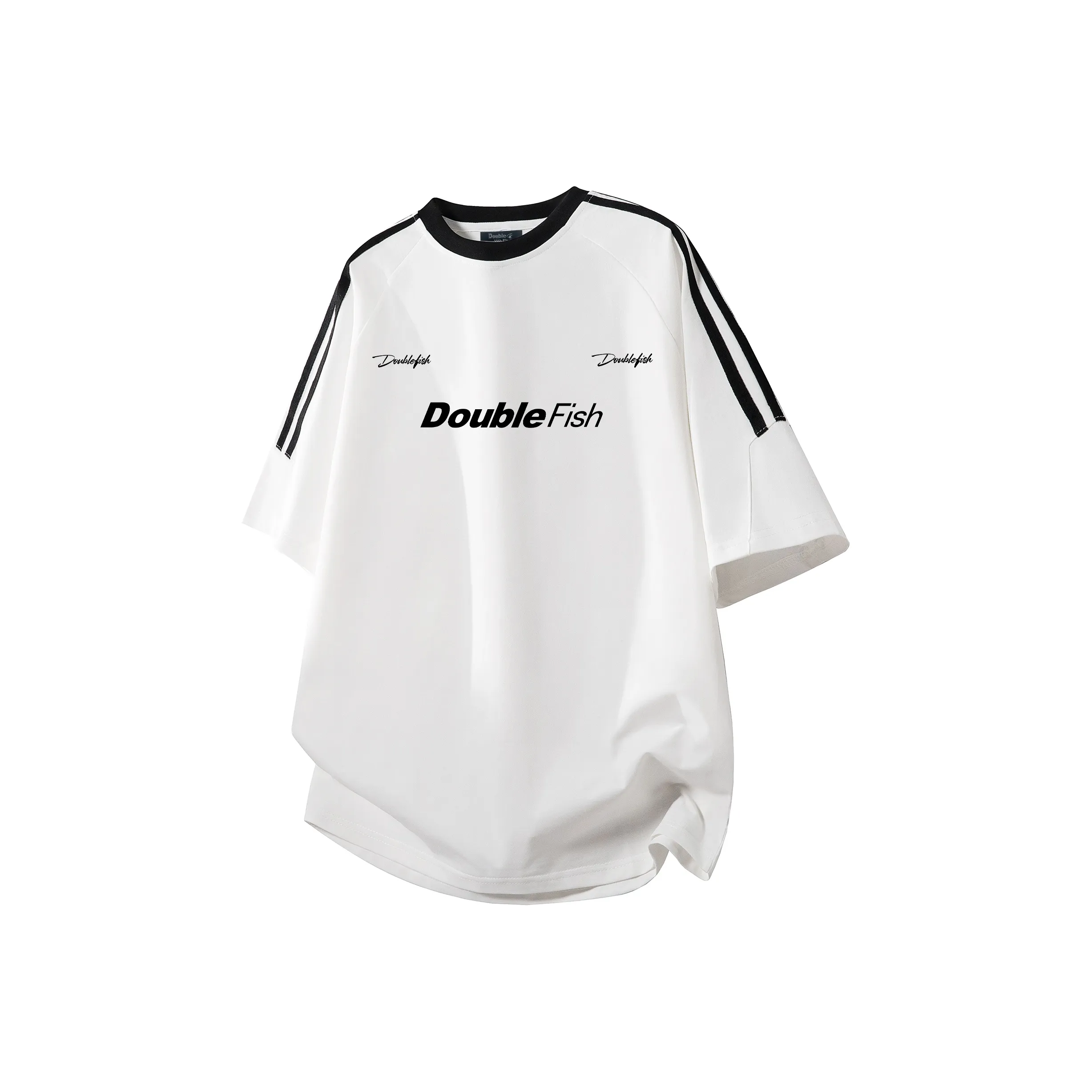 DOUBLEFISH Короткий рукав T-рубашки унисекс