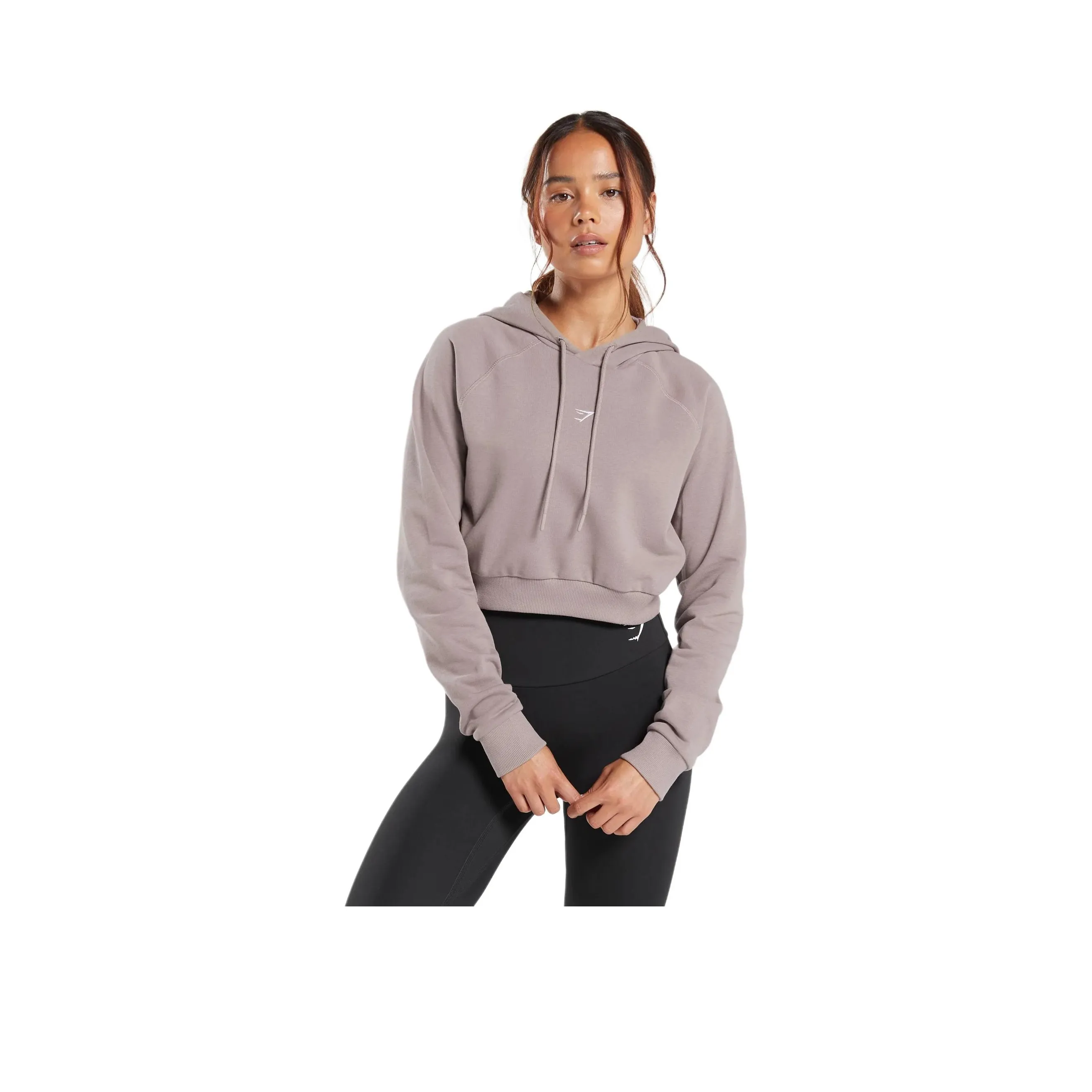 GYMSHARK Свитшот Женские Выстиранный Фиолетовый G418 Красный