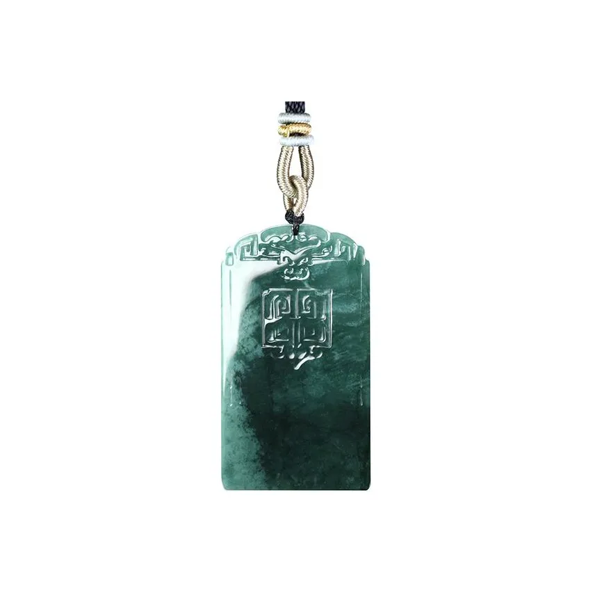 Jade Is Boundless Glutinous Jade Jadeite Necklaces Unisex