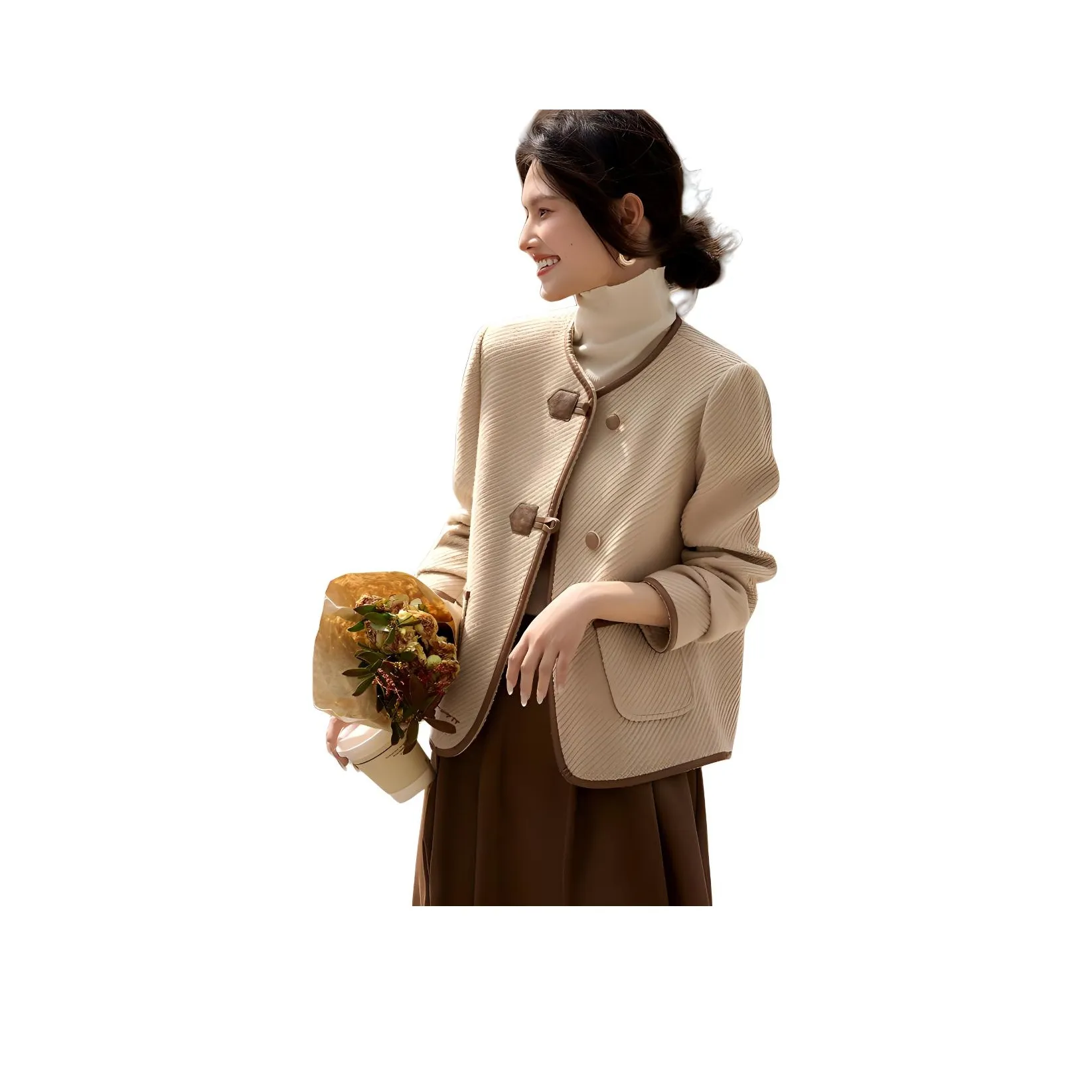 XWI Кофе CAMEL Женские Куртки