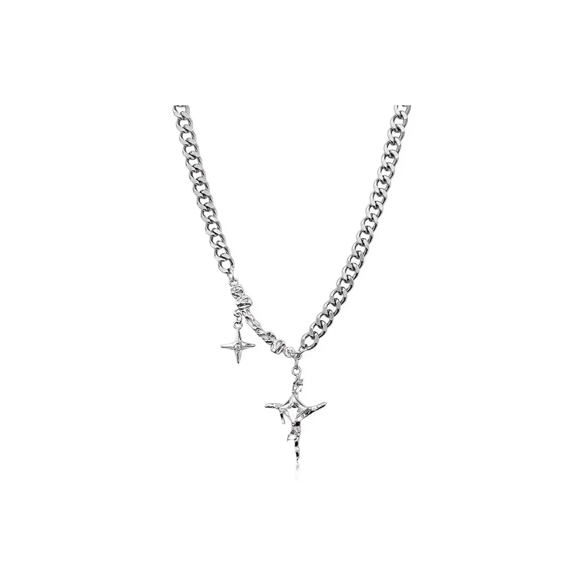 FOREVER MELODY Ожерелья из титанового сплава Мужской