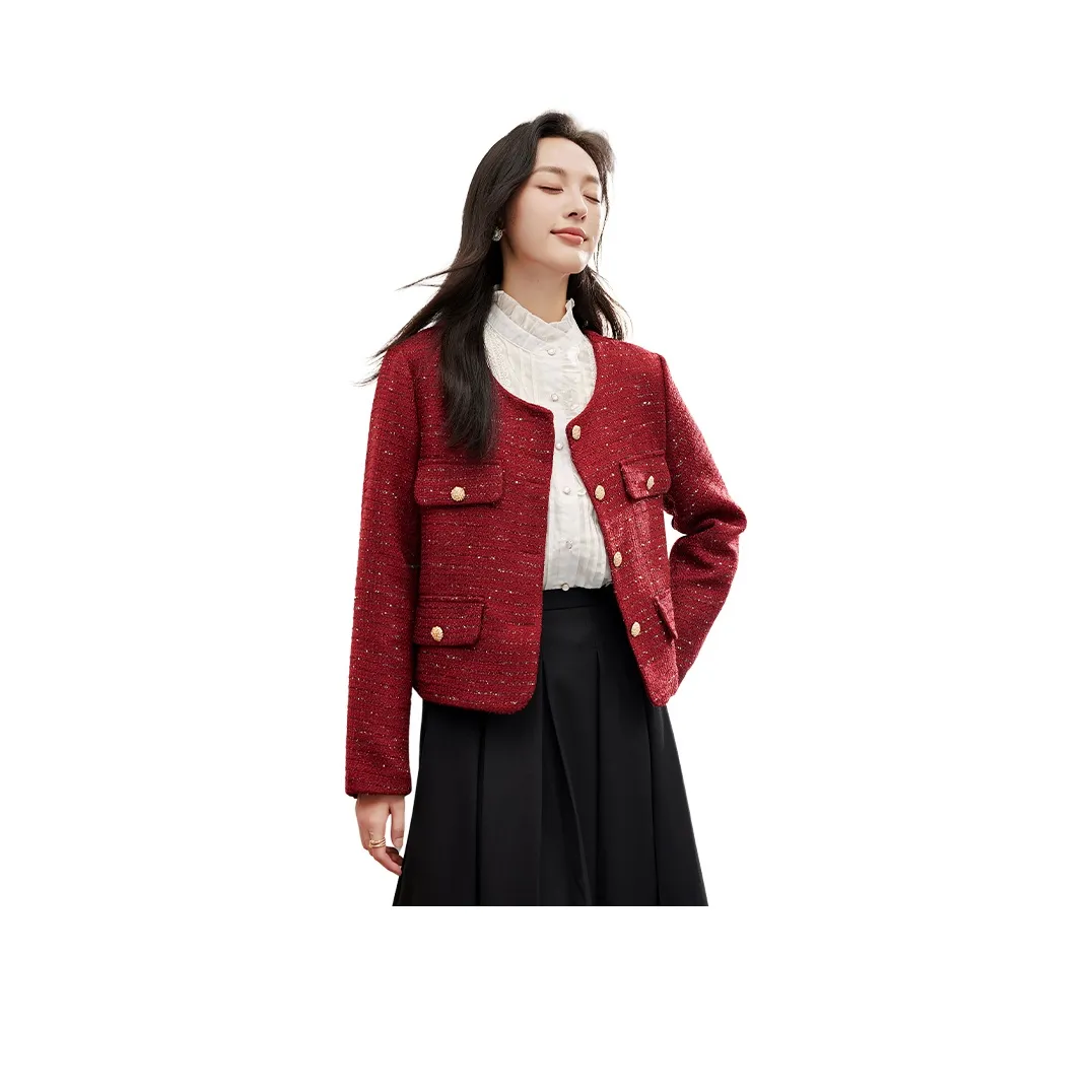 VICTORIA VERA Куртки и Пальто Женские Анкора Красный