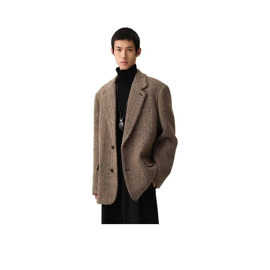 WHITT EPURE Бизнес-костюм мужской цвет умбра-коричневый