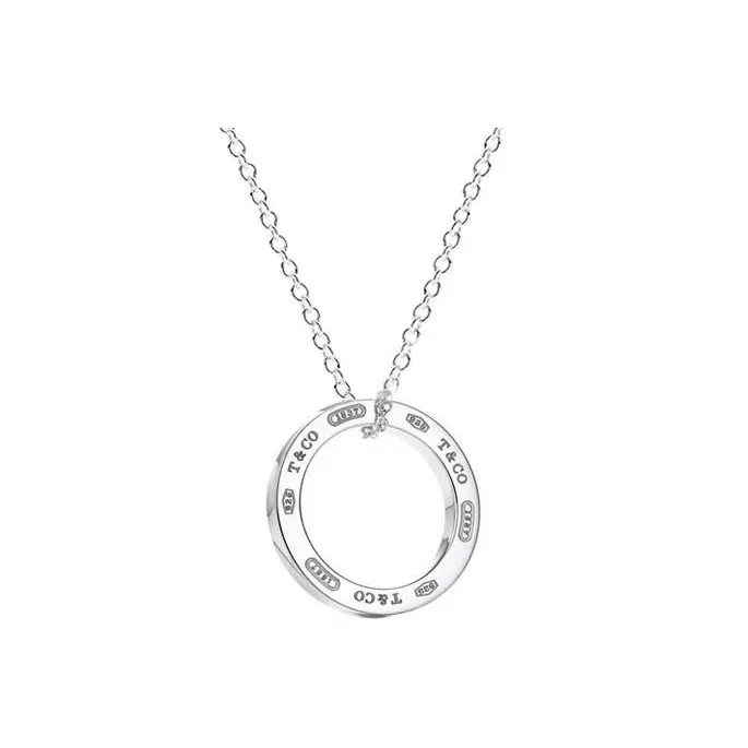 TIFFANY & CO. 925 Sterling Silver Necklaces Women's Silver