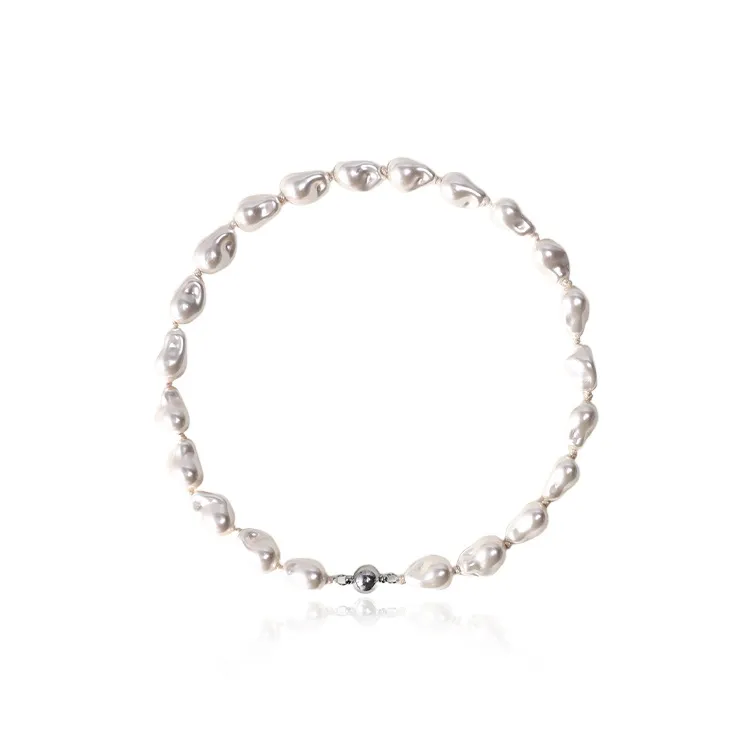 MUYANG Стеклянные бусины Ожерелья Женские