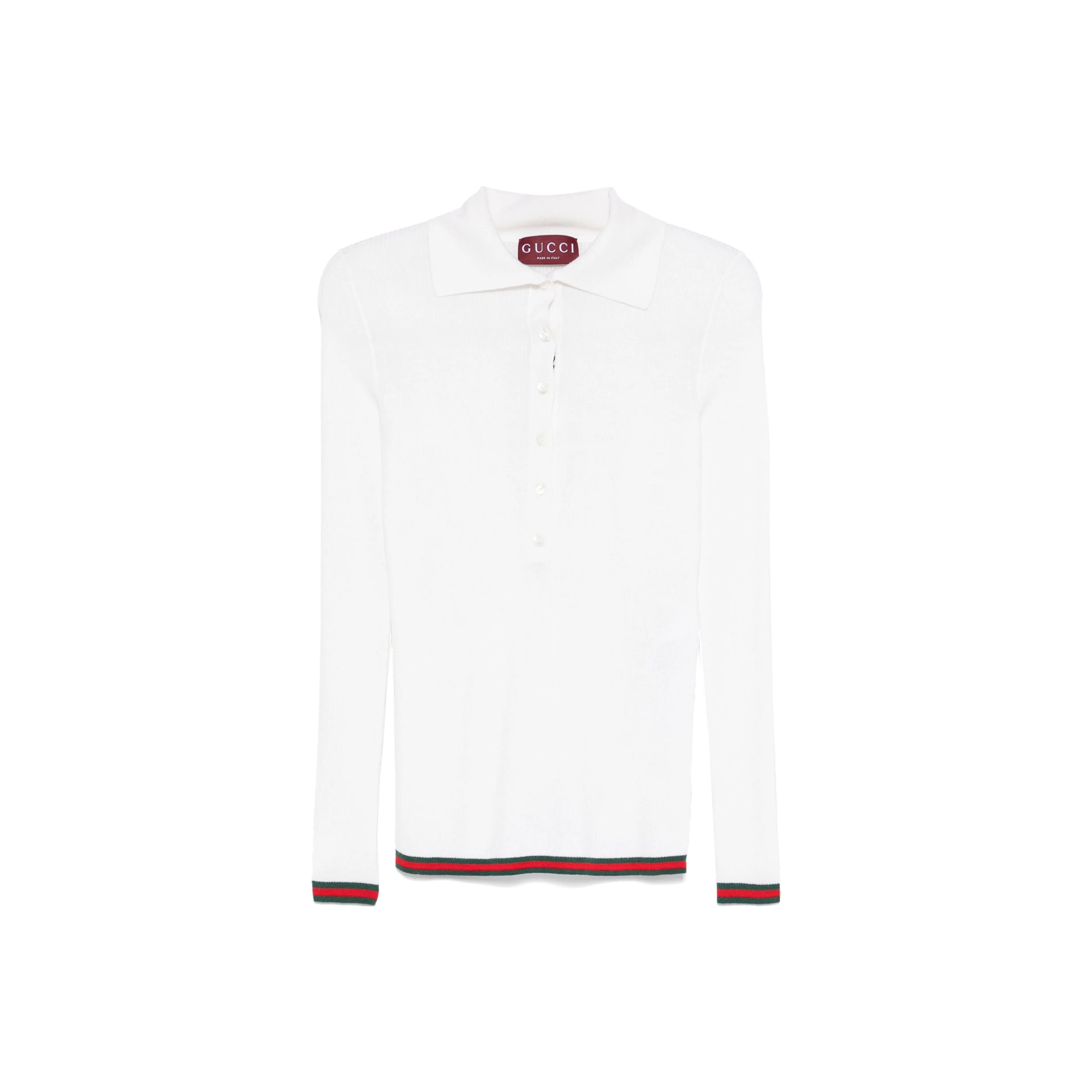 GUCCI Web stripe Polo Top
