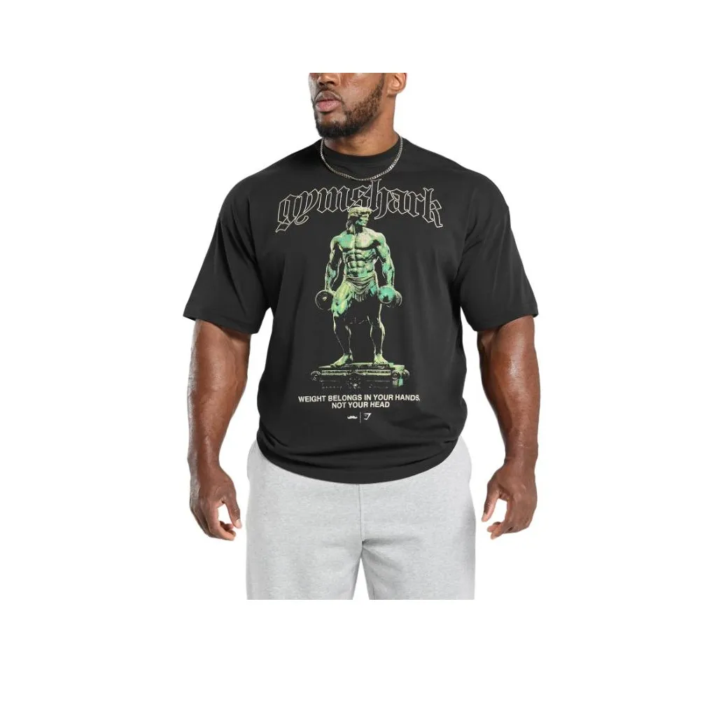 GYMSHARK x Movember Tour T-Shirt Мужская Черная