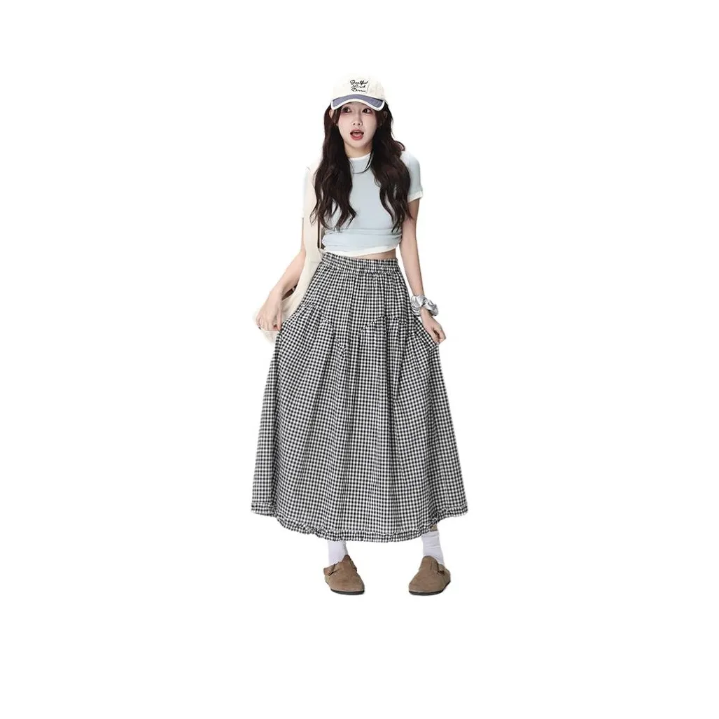 MEISIDUO Повседневная длинная юбка женская