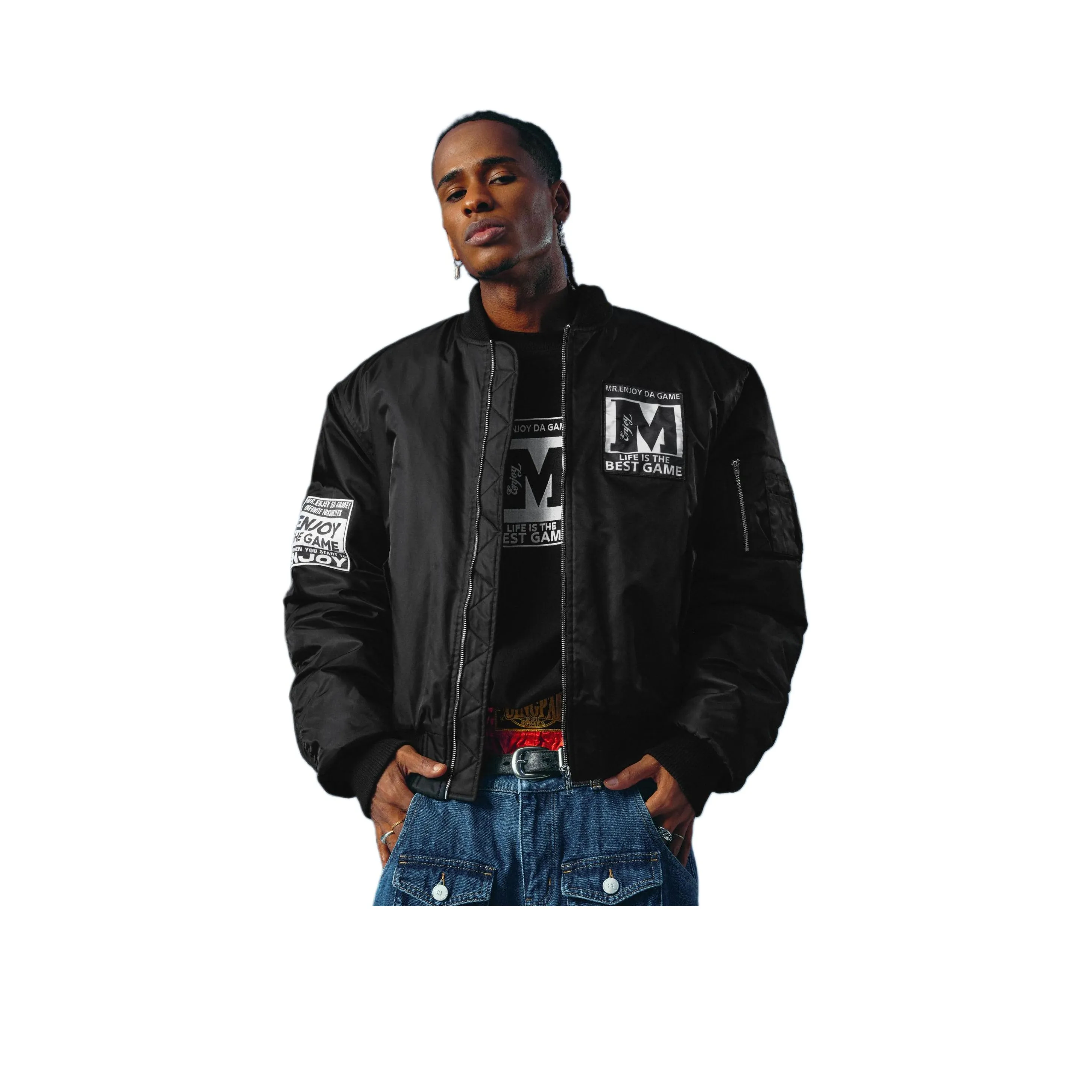 Playstation X MR.ENJOYDA MONEY PlayStation Co brand Puffer Jackets Unisex