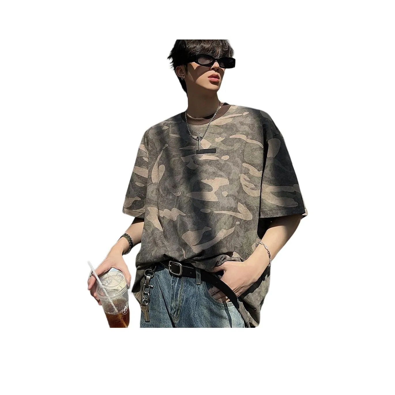 CORNILOT Камуфляж Унисекс Футболка