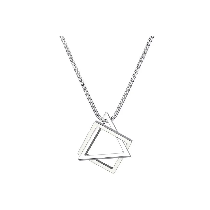 MGS Титановая сталь Универсальная Цепочка на ключицу Ожерелье Легкий Роскошный UNIQUE Элегантность Повседневная Атмосфера Унисекс