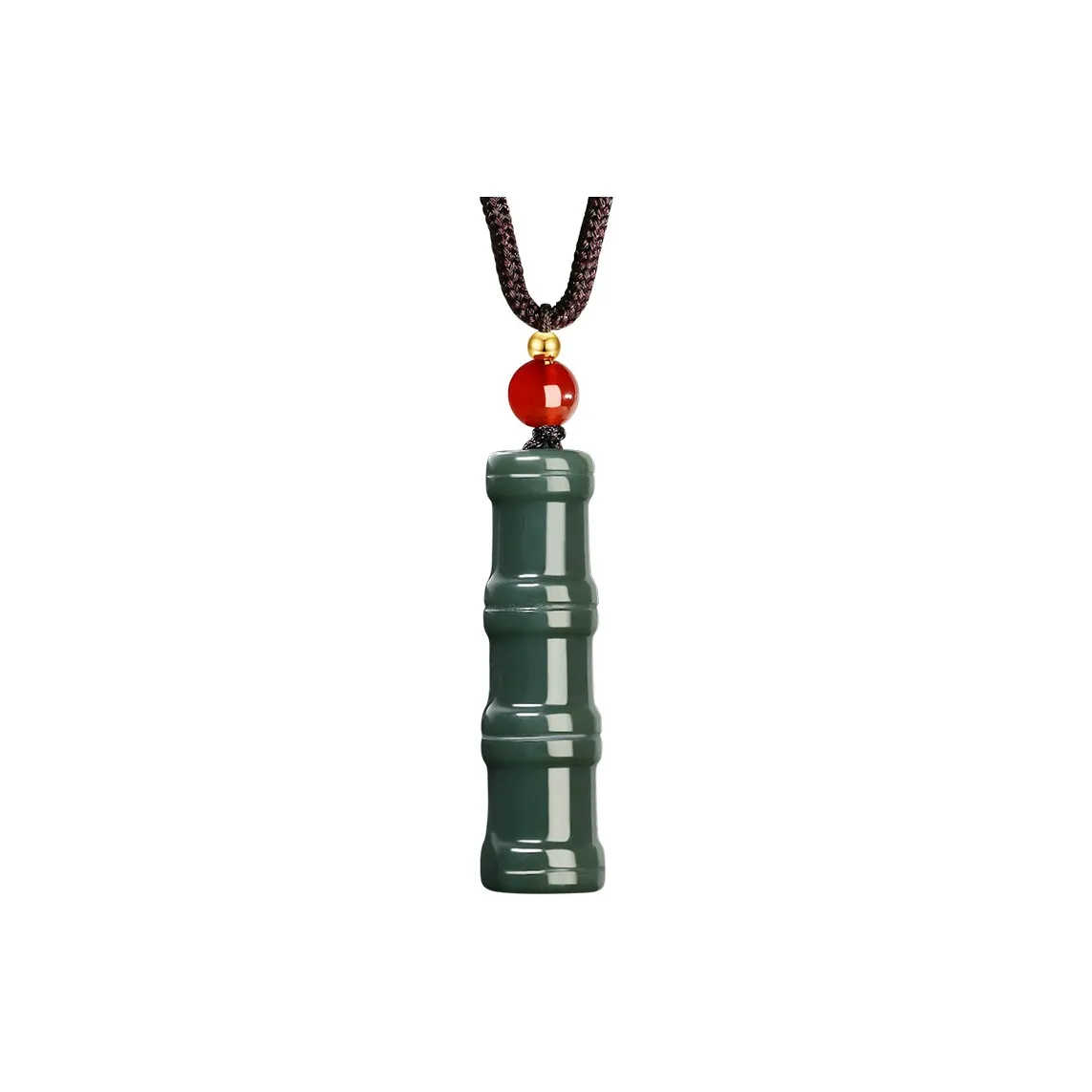 Princess Cui Hetian Jade Necklaces Pale Greenish White Jade Unisex