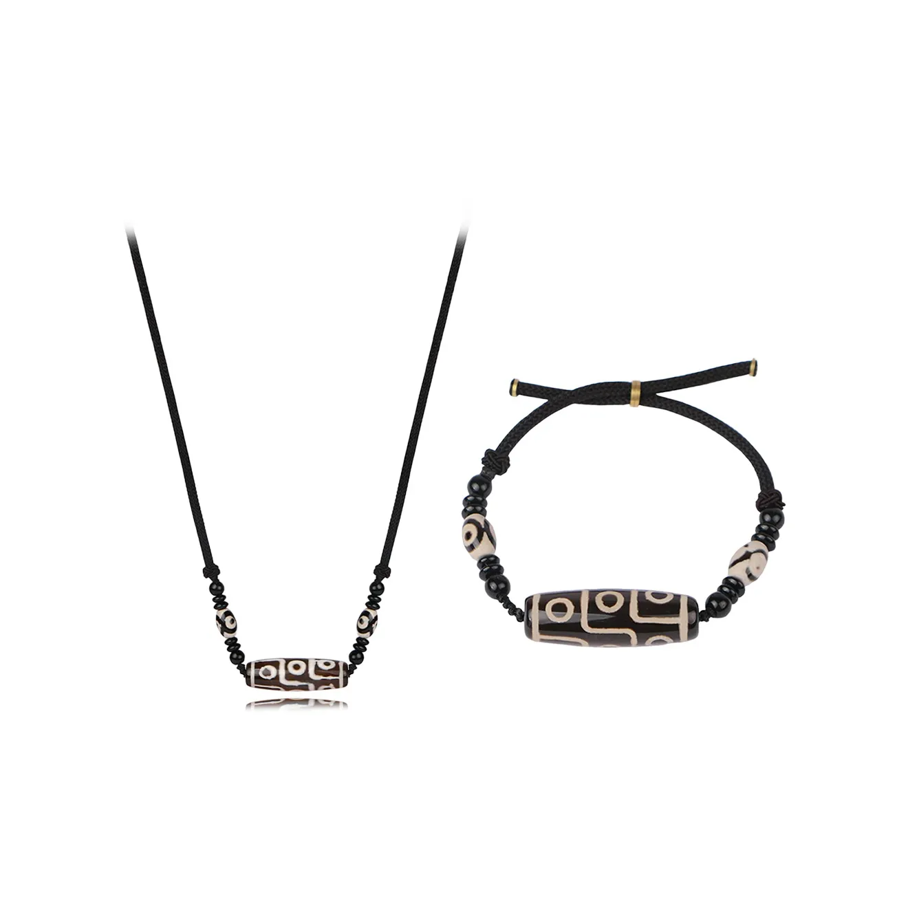 MUYAN Сплав Бусина Дзи 9 глаз Комбинация Набор Женские