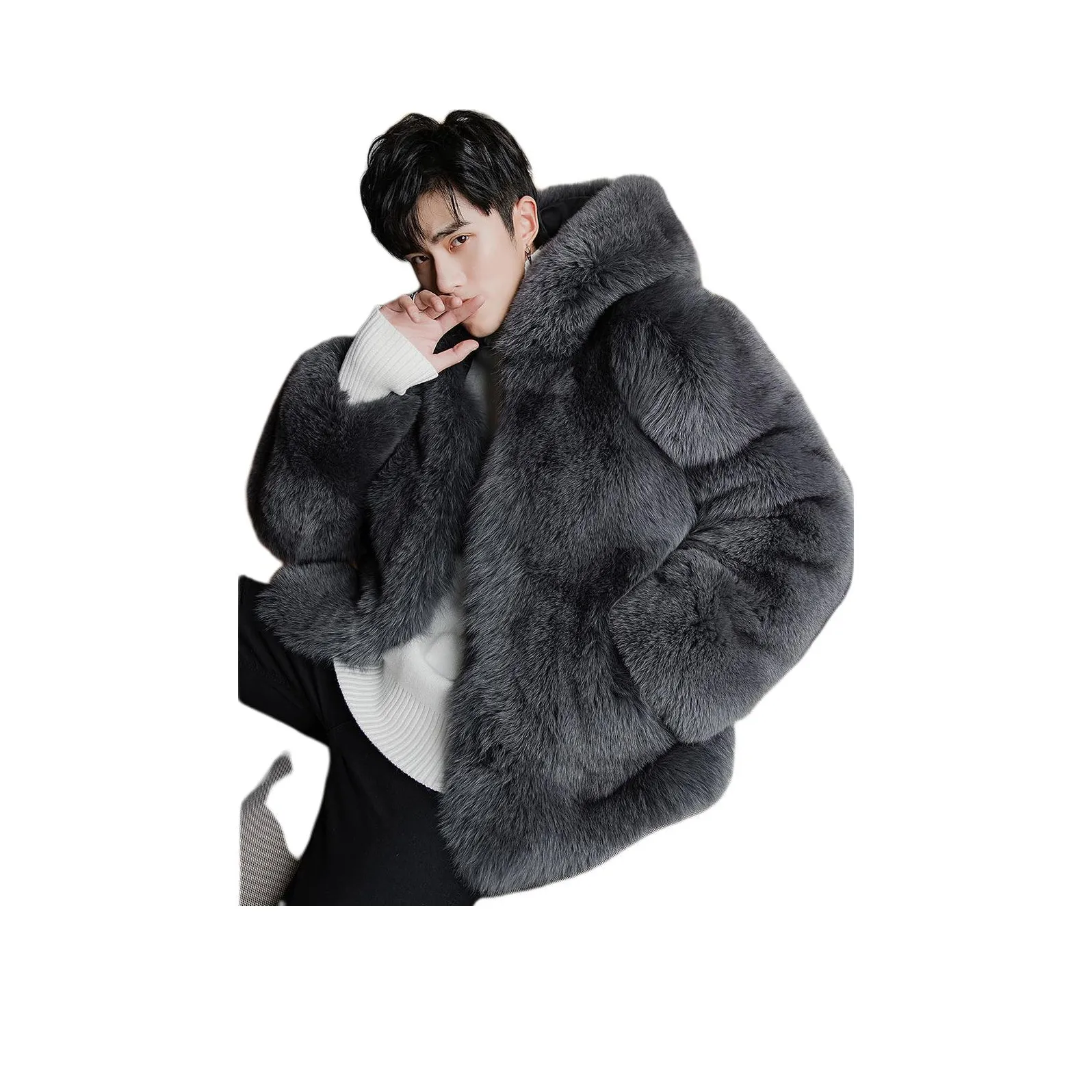 JUNGLE PANDA Бархат Feel Пальто Унисекс