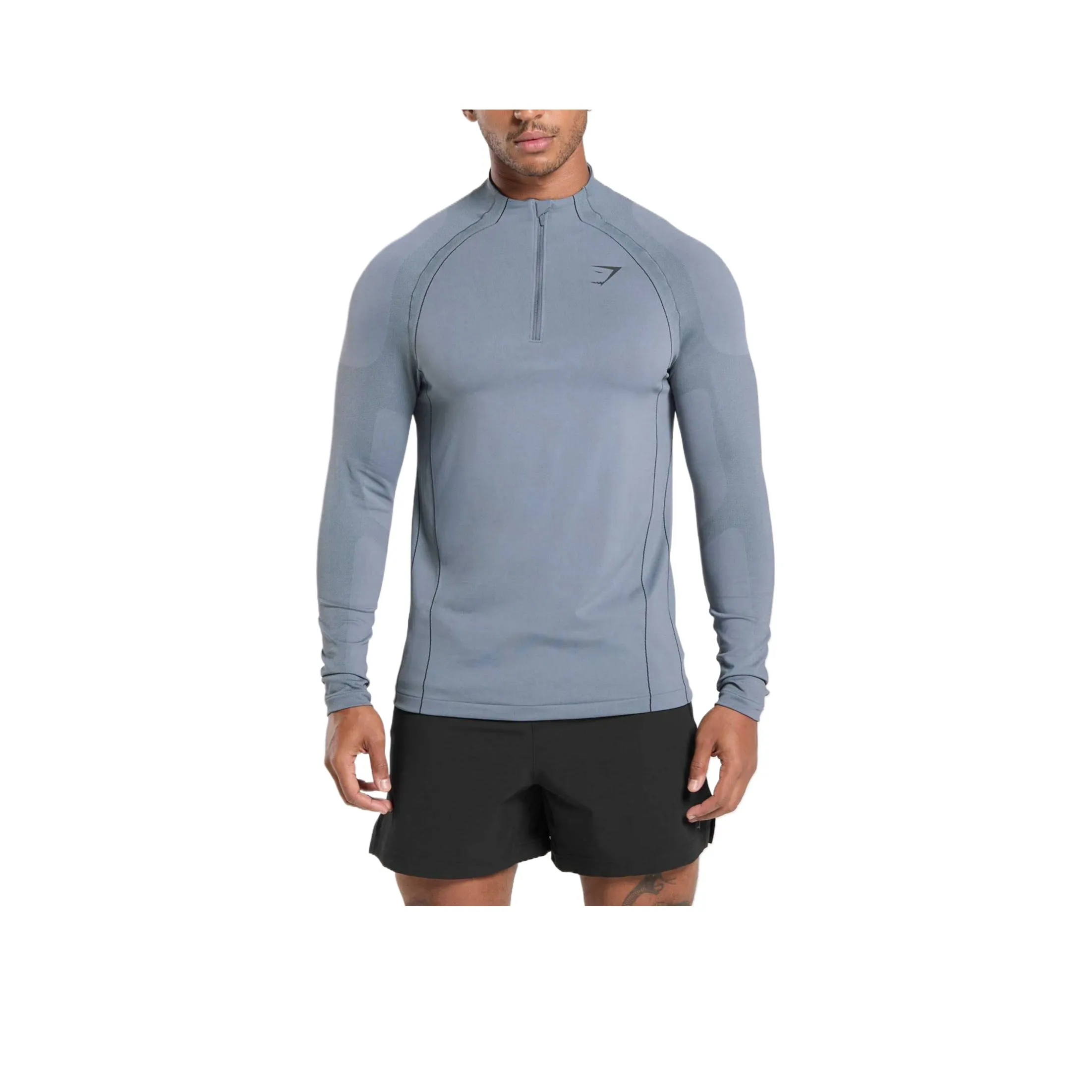 GYMSHARK Синий Мужской T-Рубашки