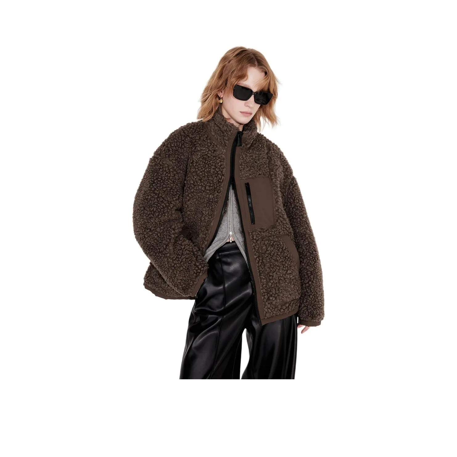 ONLY Пуховая куртка Женская Дождь Барабанный Коричневый