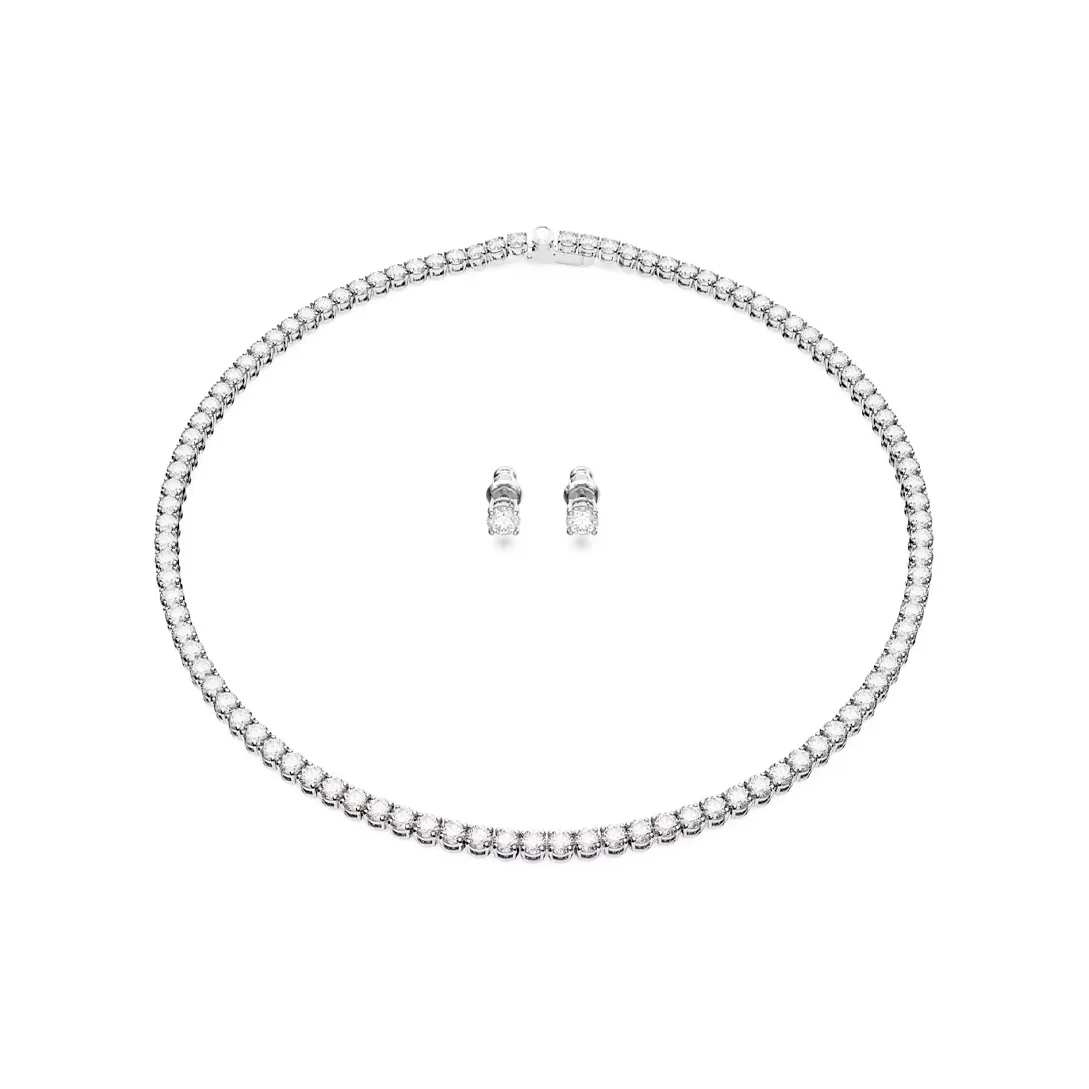 Swarovski Matrix Tennis Necklace