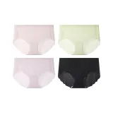 프로스티드 핑크 + 민트 그린 + 엘레강트 퍼플 + 잉크 블랙