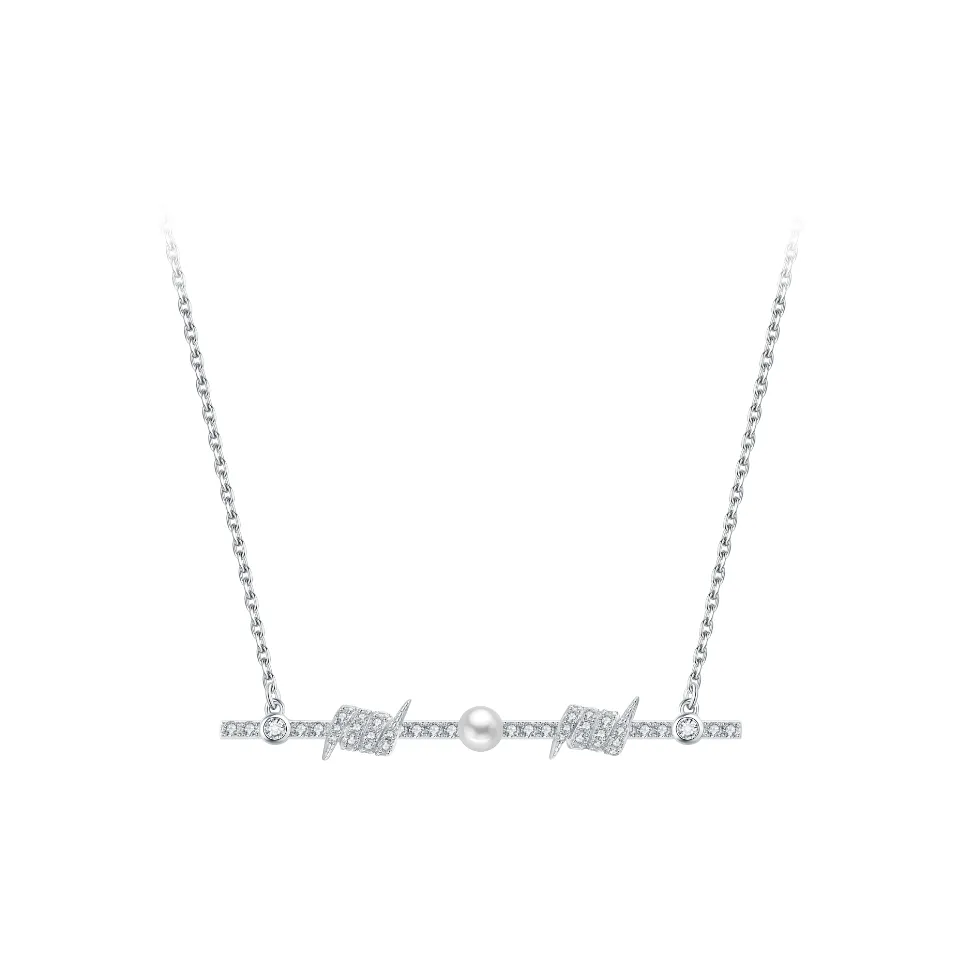 BABYBEI 925 стерлинговое серебро жемчужная раковина одно слово утонченный индивидуальный креативный нишевый дизайн ожерелья женские